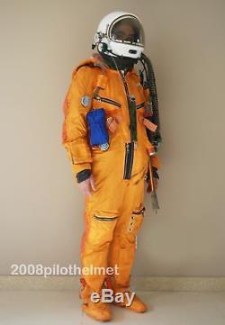 Spacesuit Flight Helmet Airtight Astronaut Pilot Helmet Flying Suit P-3#3#3#