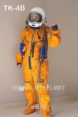 Spacesuit Flight Helmet Airtight Astronaut Pilot Helmet Flying Suit P-4#