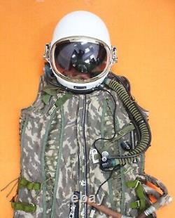 Spacesuit Flight Helmet Airtight Astronaut Pilot Helmet Flying Suit- P9#