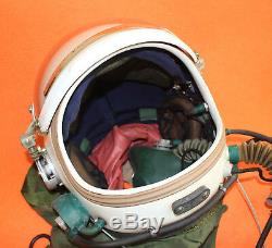 Spacesuit Flight Helmet High Altitude Astronaut Space Pilots Flight Suit / 1111