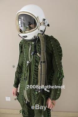 Spacesuit Flight Helmet High Altitude Astronaut Space Pilots Helmet Flight Suit