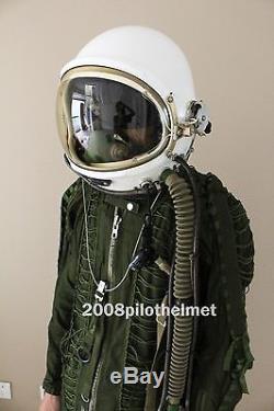 Spacesuit Flight Helmet High Altitude Astronaut Space Pilots Helmet Flight Suit