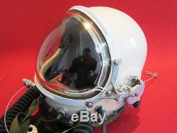Spacesuit Flight Helmet High Altitude Astronaut Space Pilots Pressured 01077