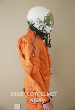 Spacesuit Flight Pilot Helmet Air Force Astronaut High Attitude Flight Suit 2#