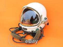 Spacesuit Flight Pilot Helmet Air Force Astronaut High Attitude Flight Suit O#