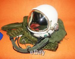 Spacesuit High Altitude Pressure Pilot Flight Helmet Flight Suit