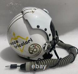 Special Edition Frecee Tricolori Fighter Pilot Helmet+oxygen Mask Mbu-20 Replica