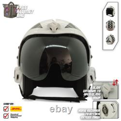 Strike Fighter Squadron Jolly Rogers Flight Hgu-33 Helmet Movie Prop Pilot + Bag