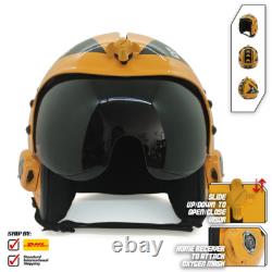 Strike Fighter Squadron Jolly Rogers Flight Hgu-33 Helmet Movie Prop Pilot Us V2