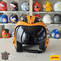 Strike Fighter Squadron Jolly Rogers Flight Hgu-33 Helmet Movie Prop Pilot V2 Bg