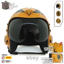 Strike Fighter Squadron Jolly Rogers Flight Hgu-33 Helmet Movie Prop Pilot V2 Bg