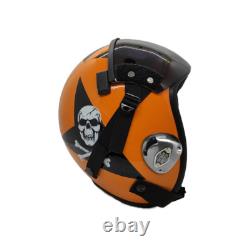 Strike Fighter Squadron Jolly Rogers Flight Hgu-55 Helmet Movie Prop Pilot V1+bg