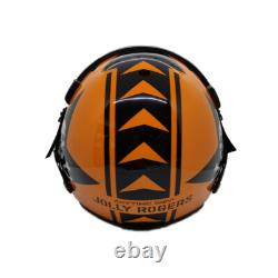 Strike Fighter Squadron Jolly Rogers Flight Hgu-55 Helmet Movie Prop Pilot V1+bg