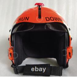 Sundowner- Top Gun Mav Naval Aviator Movie Prop Usn Pilot Flight Helmet (hgu-33)
