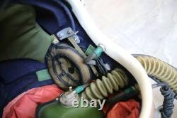 Surplus Air Force Fighter Pilot Flight High Altitude Helmet(+ bag) $950