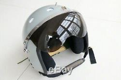 Surplus Air Force Pilot Militaria Aviator Flight Helmet, Gray Helmet