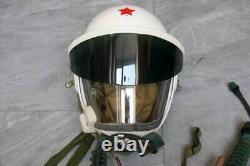 Surplus Chinese Air Force MiG Pilot Flight Helmet Tk-1(1#/LARGEST) No. 9012075