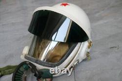 Surplus Chinese Air Force MiG Pilot Flight Helmet Tk-1(1#/LARGEST) No. 9012075