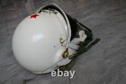 Surplus Chinese Air Force MiG Pilot Flight Helmet Tk-1(1#/LARGEST) No. 9012075