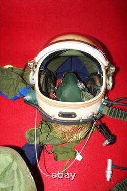 Surplus Fighter Pilot High Altitude Sealed Helmet 1 # flight suit $ 900