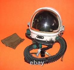 Surplus Fighter Pilot High Altitude Sealed Helmet Full Set