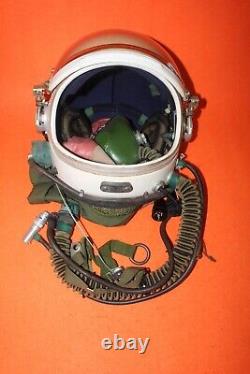 Surplus Fighter Pilot High Altitude Sealed Helmet Full Set