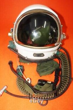 Surplus Fighter Pilot High Altitude Sealed Helmet Full Set