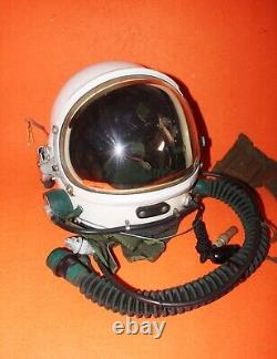 Surplus Fighter Pilot High Altitude Sealed Helmet Full Set