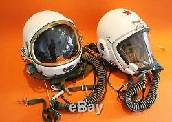 Surplus Flight Helmet High Altitude Astronaut Space Pilots Pressured Two Helmet