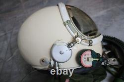 Surplus High Altitude Mig Fighter Pilot Flying Helmet, Original Bag