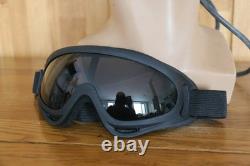 Surplus MiG-15 Pilot Leather Flight Helmet, Oxygen Mask, Brown Goggles