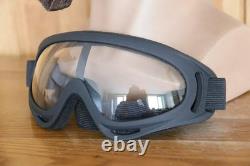 Surplus MiG-15 Pilot Leather Flight Helmet, Oxygen Mask, Transparent Goggles