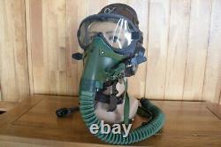 Surplus MiG Pilot Fight Helmet, Oxygen Mask Ym-6505, Goggles, Microphone