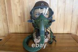 Surplus MiG Pilot Fight Helmet, Oxygen Mask Ym-6505, Goggles, Microphone