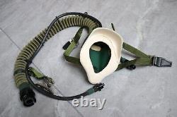 Surplus MiG Pilot Fight Helmet, Oxygen Mask Ym-6505, Goggles, Microphone