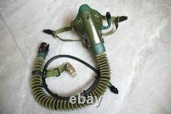 Surplus MiG Pilot Fight Helmet, Oxygen Mask Ym-6505, Goggles, Microphone