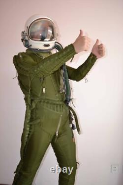 Surplus fighter pilot high altitude sealed Helmet, Fly Suit DC-3 $1100