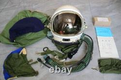 Surplus fighter pilot high altitude sealed Helmet, full set