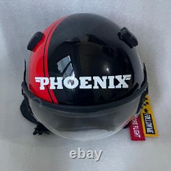 TOP GUN MAVERICK 2020 HGU-55PHOENIXFIGHTER PILOT HELMET With Leather Edge Roll