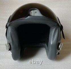 TOP GUN MAVERICK HGU-55 SHARKFIGHTER PILOT HELMET With Leather Edge Roll+pin