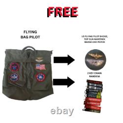 TOP GUN MAVERICK ICE MANFIGHTER PILOT FLIGHT HELMET HGU-33+bag