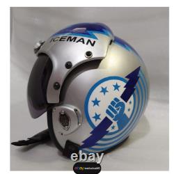 TOP GUN MAVERICK ICE MANFIGHTER PILOT FLIGHT HELMET HGU-33+bag TOP GUN MAVERICK ICE MANFIGHTER PILOT FLIGHT HELMET HGU-33+bag