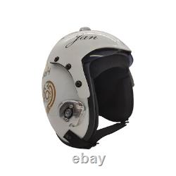 TRICOLORI Flight Helmet Movie Prop Pilot Naval Aviator USN Navy +Helmet Bag