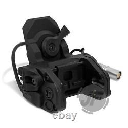 Tactical GSGM DPAM NVG Mount & HGU-56/P SPH-4 Pilot Flight Helmet Shroud Adapter