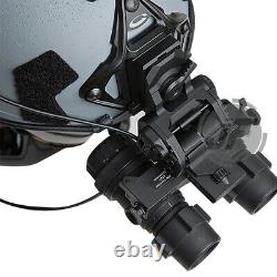 Tactical GSGM DPAM NVG Mount & HGU-56/P SPH-4 Pilot Flight Helmet Shroud Adapter