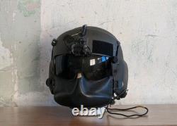 Tested Functional Gentex Hgu-56 Helicopter Pilot Flight Helmet Sz LG Full Setup