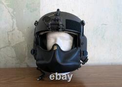 Tested Functional Gentex Hgu-56 Helicopter Pilot Flight Helmet Sz LG Full Setup