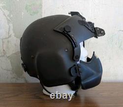Tested Functional Gentex Hgu-56 Helicopter Pilot Flight Helmet Sz LG Full Setup