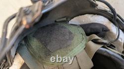 Tested Functional Gentex Hgu-56 Helicopter Pilot Flight Helmet Sz LG Full Setup