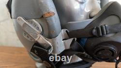 Tested Functional Hgu-55ce Pilot Flight Helmet with Mbu-20ce Early 1st Gen Sz LG